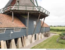 Photo Textures of Building Windmill